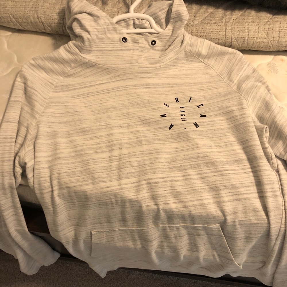 White American Eagle Hoodie